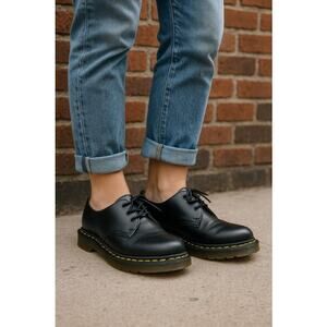 Dr. Martens 1461 Smooth Leather Oxford Shoes Black Men's 6 I Women's 7
